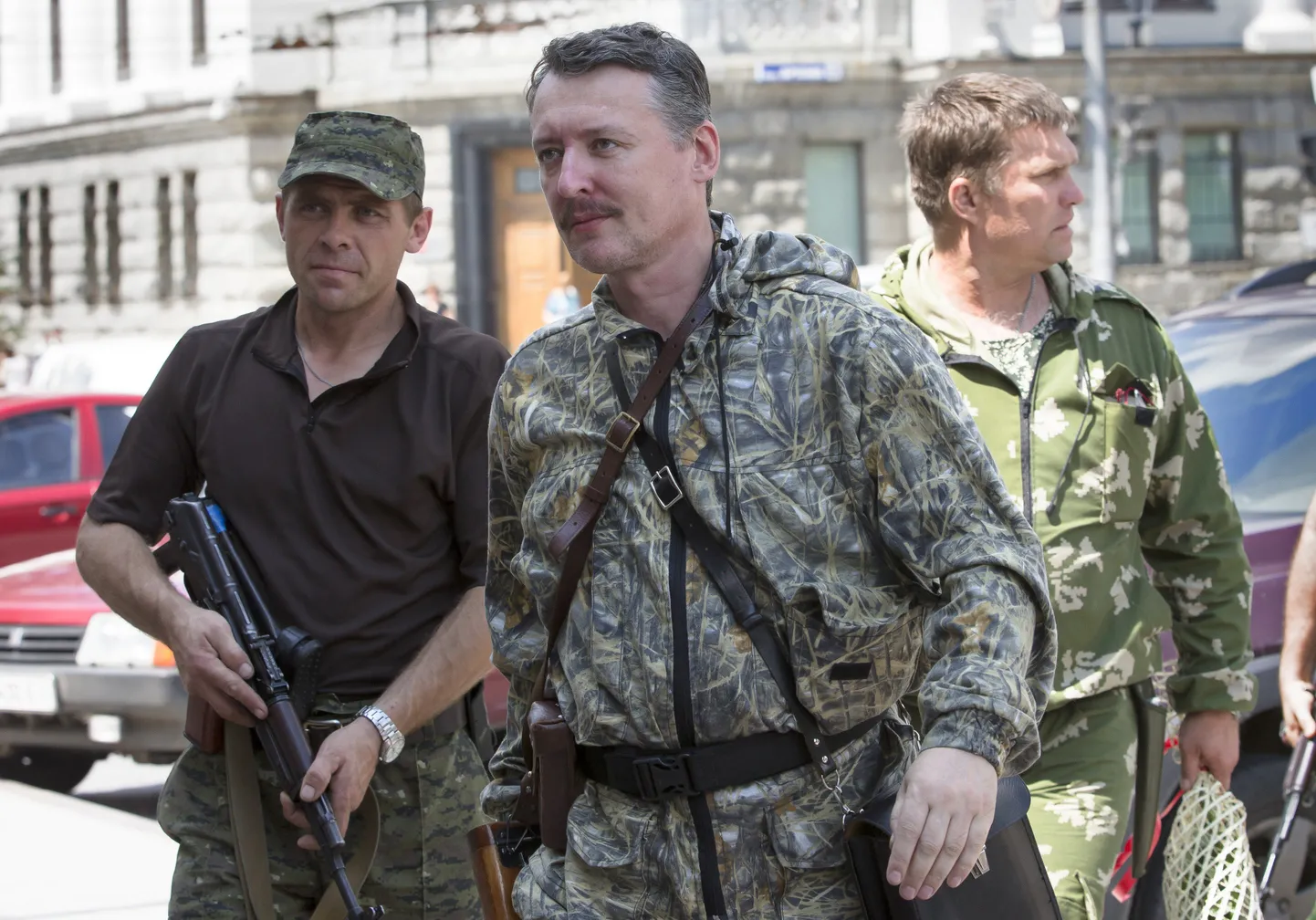Igor Girkin suvel, kui ta veel Donetskis vene jõude juhtis.