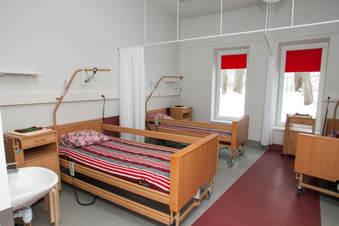 Jämejala Viljandi haigla õendus-hoolduskeskus avas oma uued ruumid 2013. aasta veebruaris.