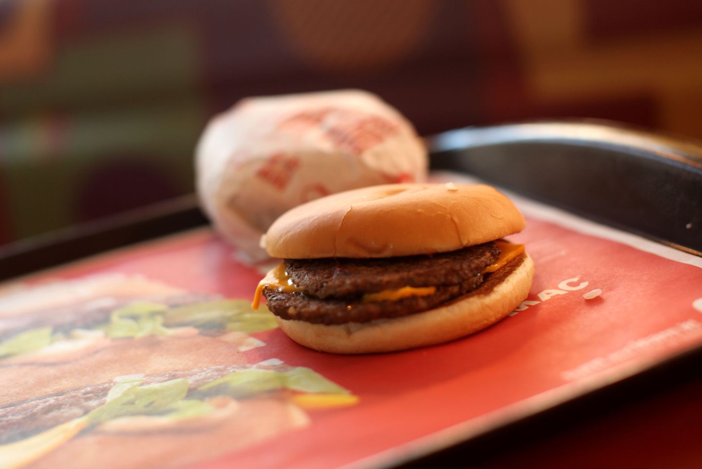 McDonaldsi hamburger. Illustratiivne foto.