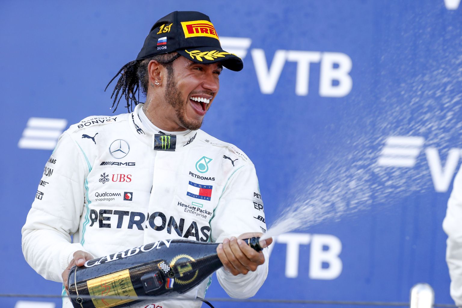 Lewis Hamilton.