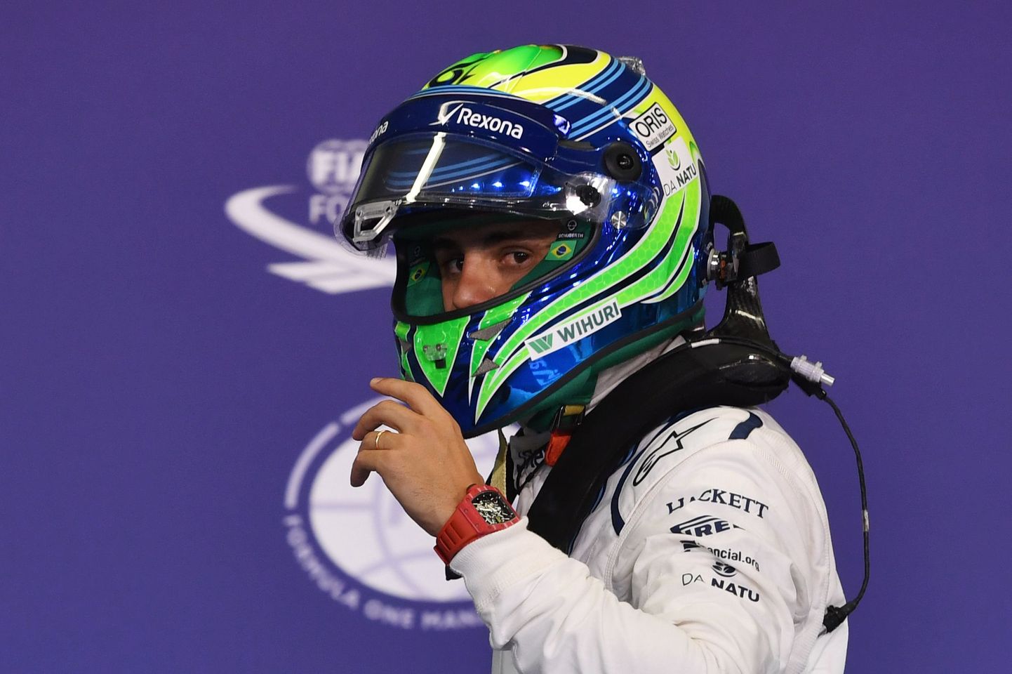 Felipe Massa istub esimesena uue Williamsi rooli.