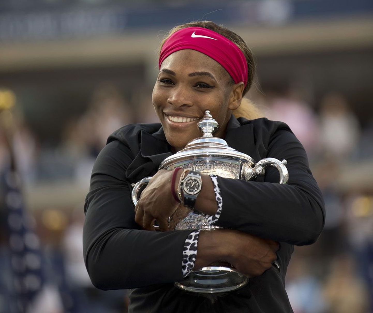 Kolmandat aastat järjest US Openi võitnud Serena Williams pani raskele aastale ilusa punkti.