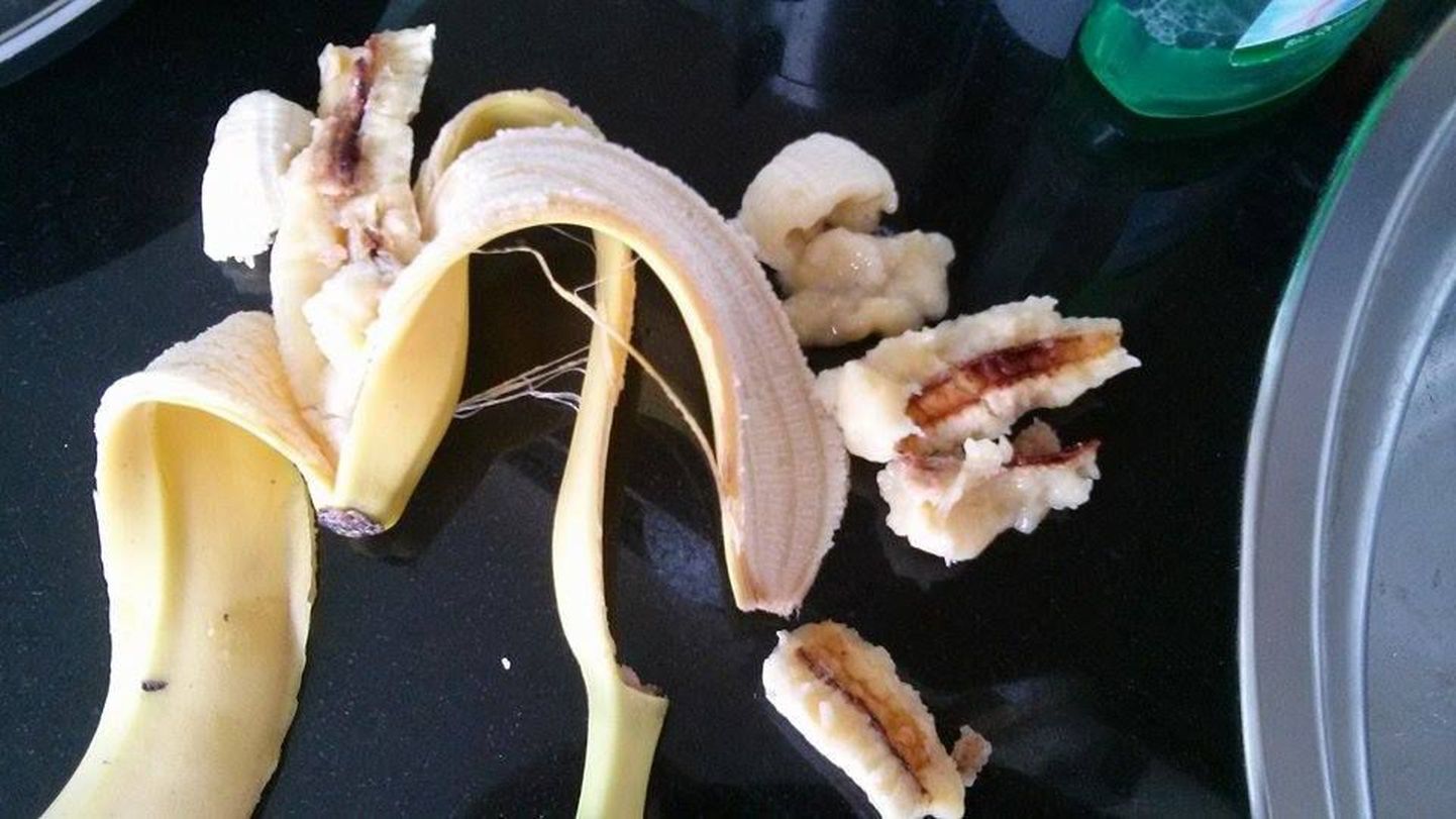 Nii nägi välja ehmatuse tekitanud banaan.
