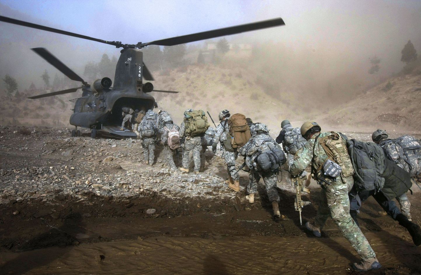 Ühendriikide sõdurid Afganistanis.
