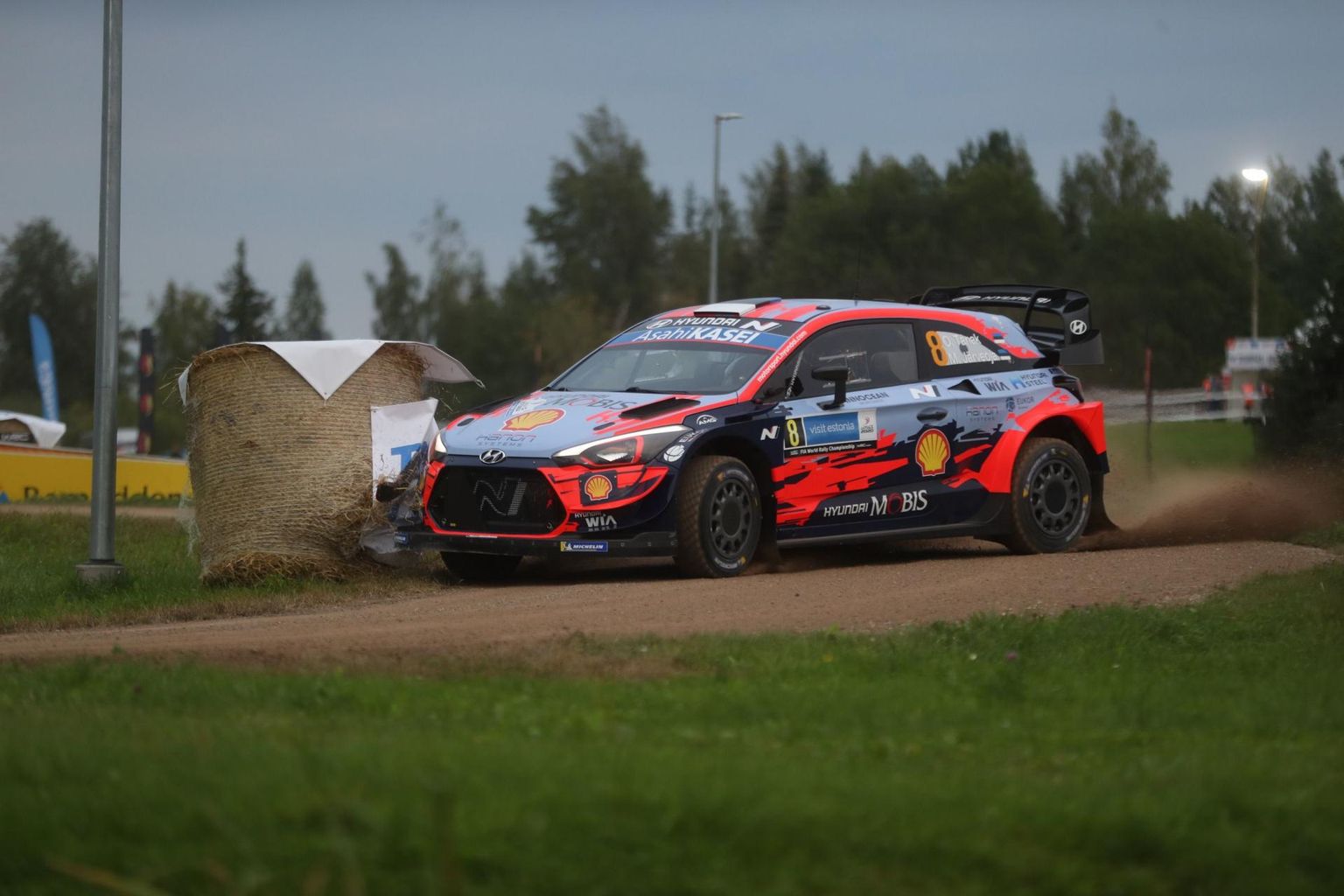 Ott Tänak Rally Estonia avakatsel.