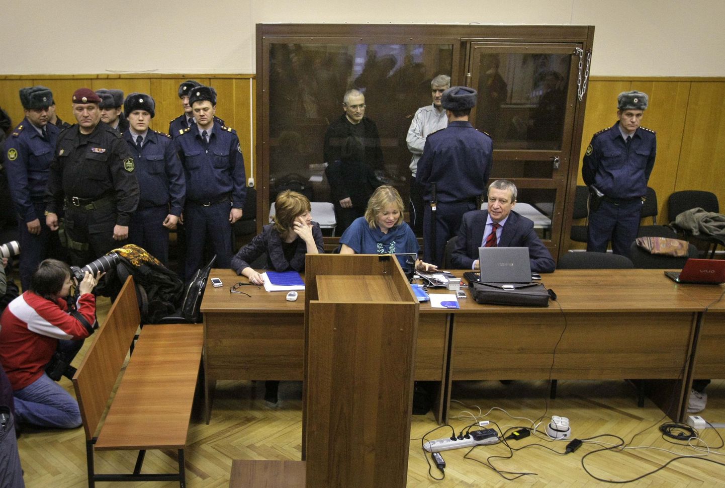 Hodorkovski ja Lebedevi kohtuprotsess.