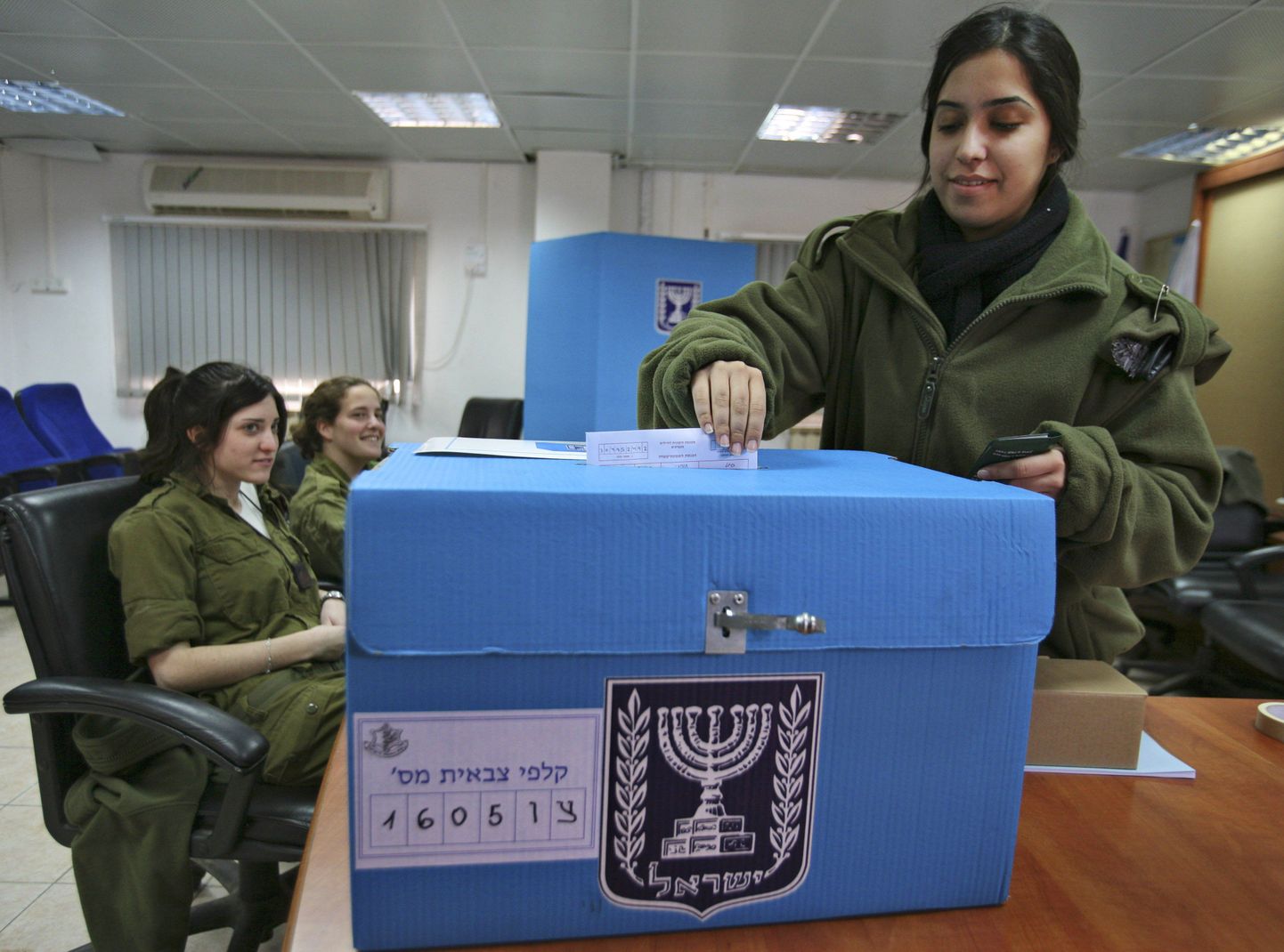 Golani kõrgendikel viibivad Iisraeli sõdurid said juba eelhääletusel valida.