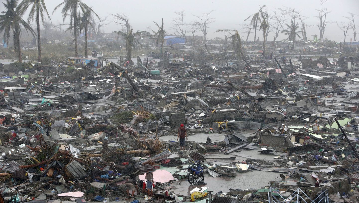 Taifuunist laastatud Filipiinid
