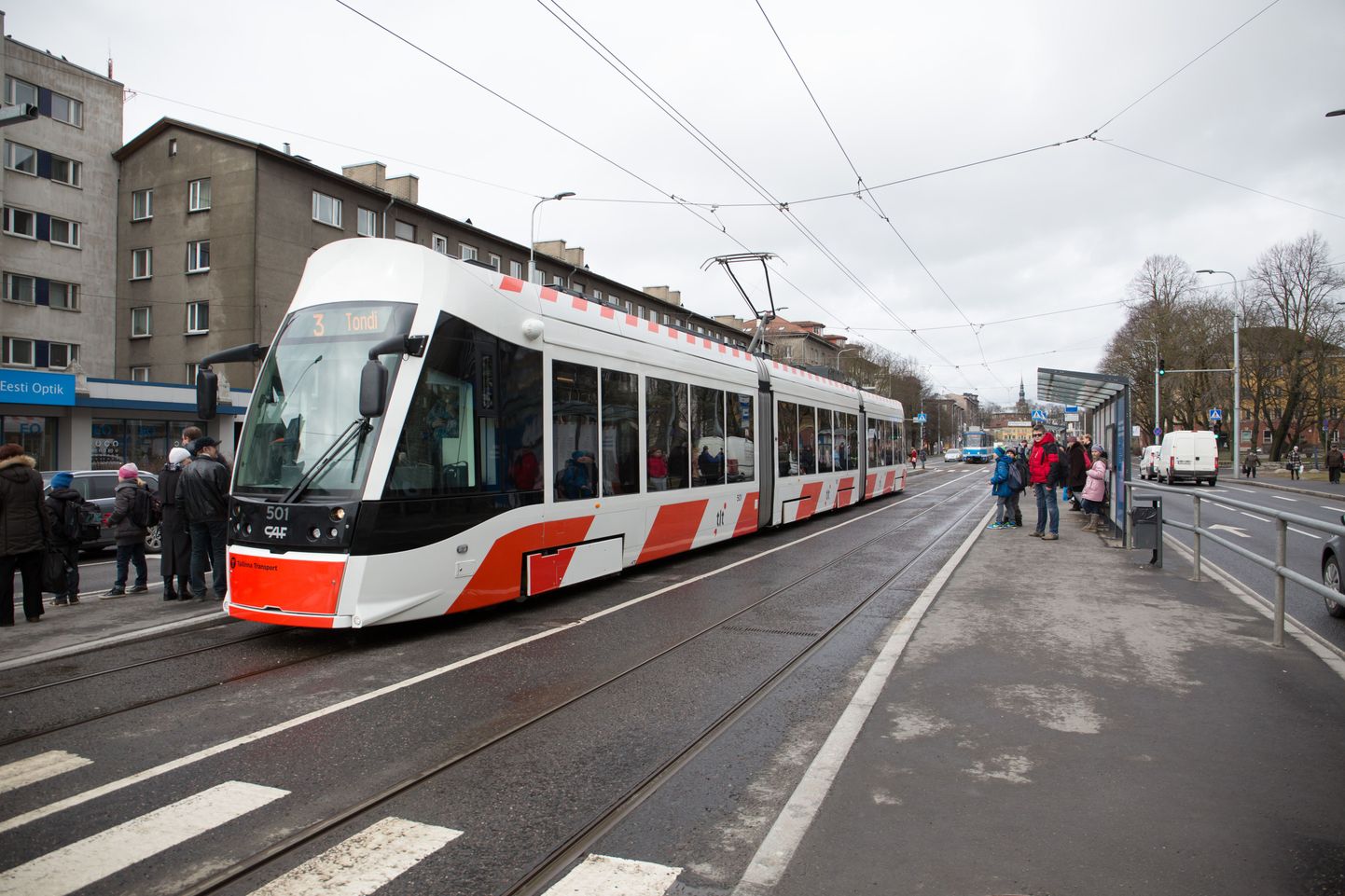 Esimene uus tramm sõidab Tondi-Kadrioru liinil.