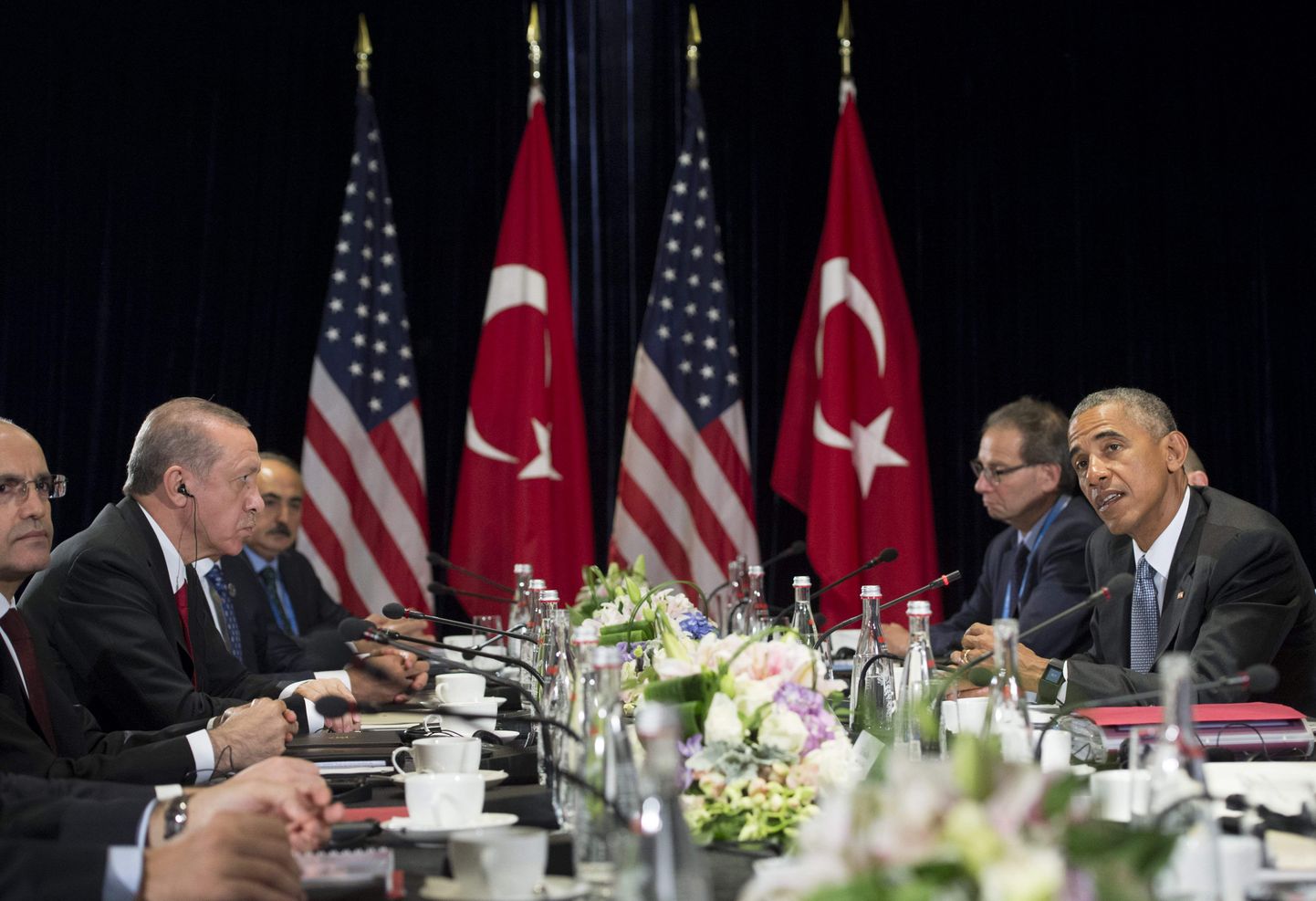 USA president Barack Obama kohtumisel Türgiga.