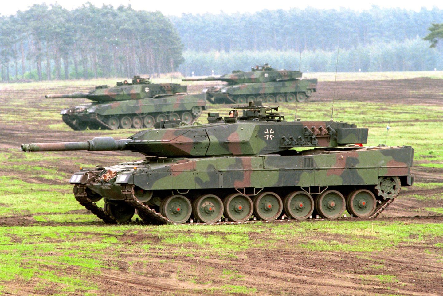Leopard-2-tüüpi tankid.