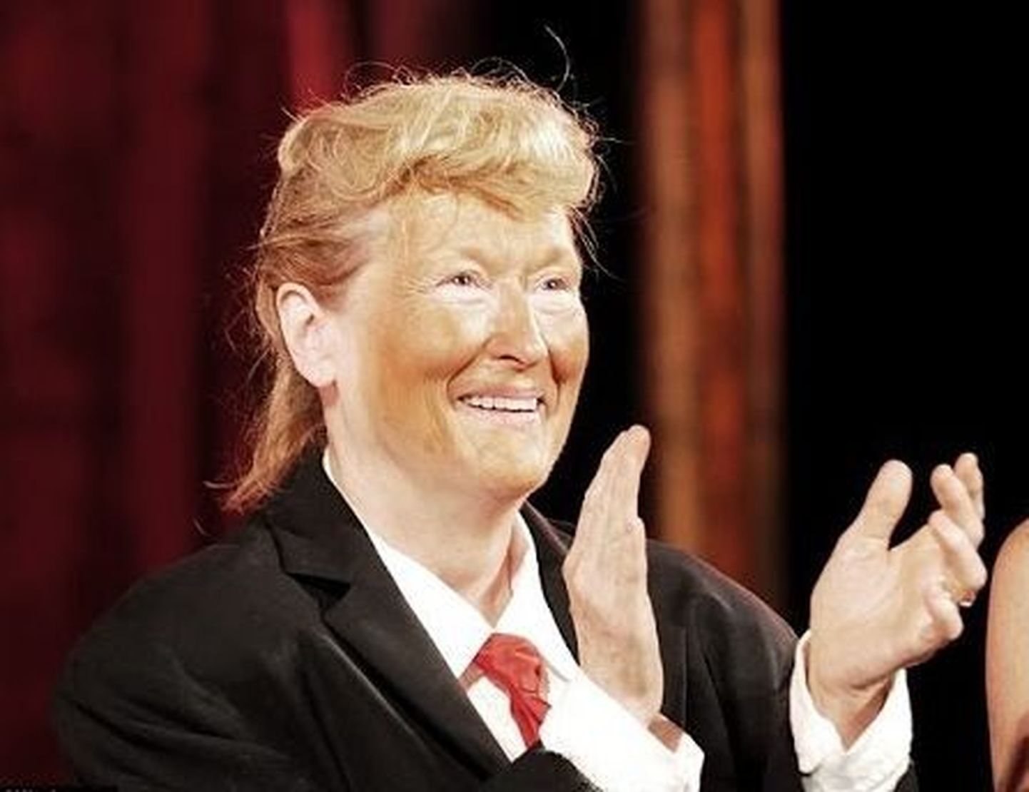 Meryl Streep Donald Trumpina