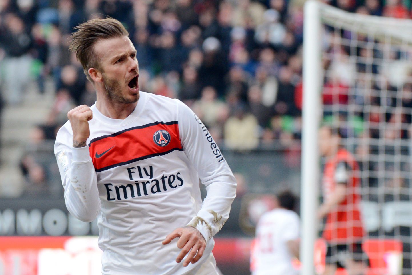 David Beckham andis PSG eest oma esimese väravaga lõppenud söödu