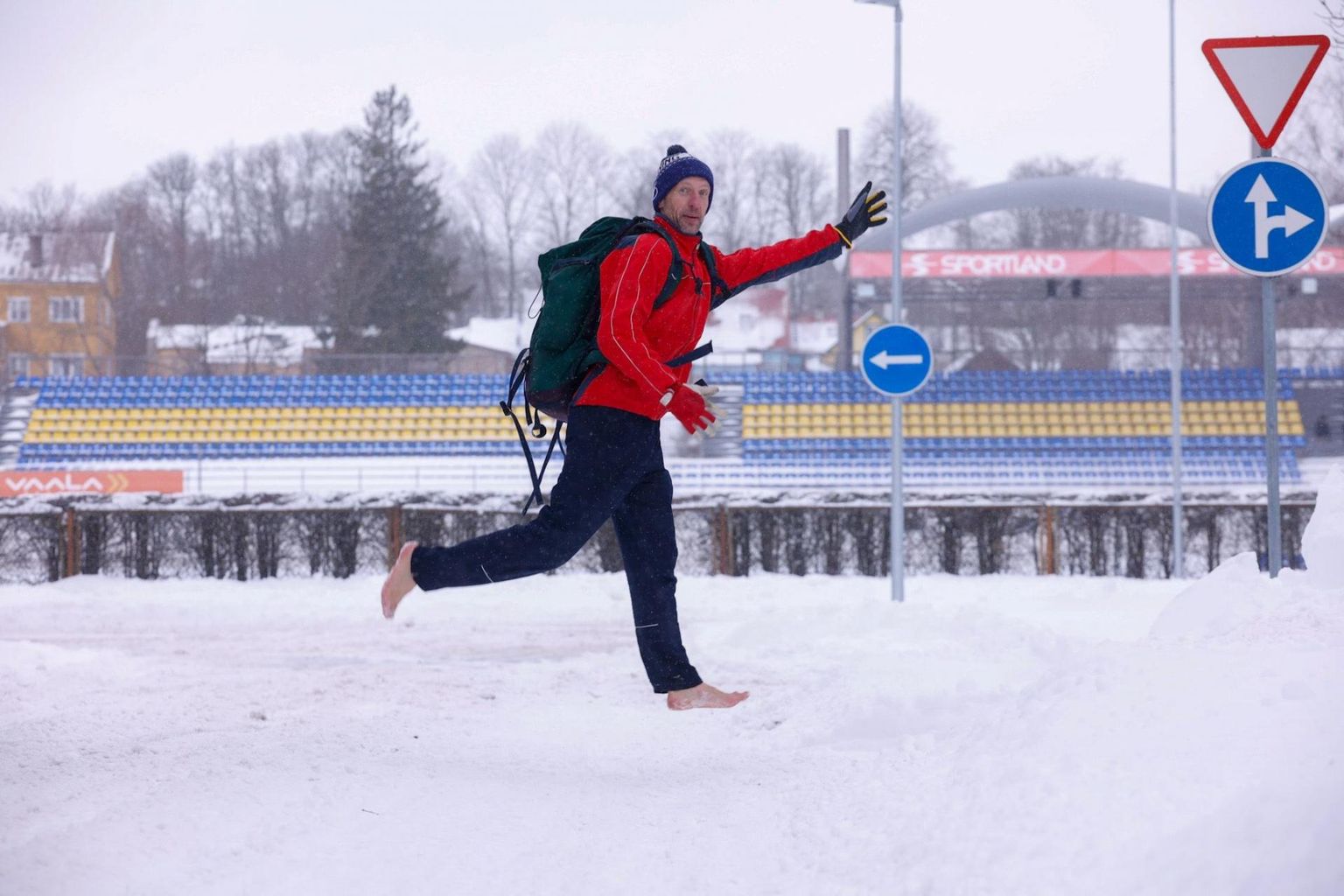 Rakvere linnaretke viimased paarsada meetrit läbis üks osaleja paljajalu.