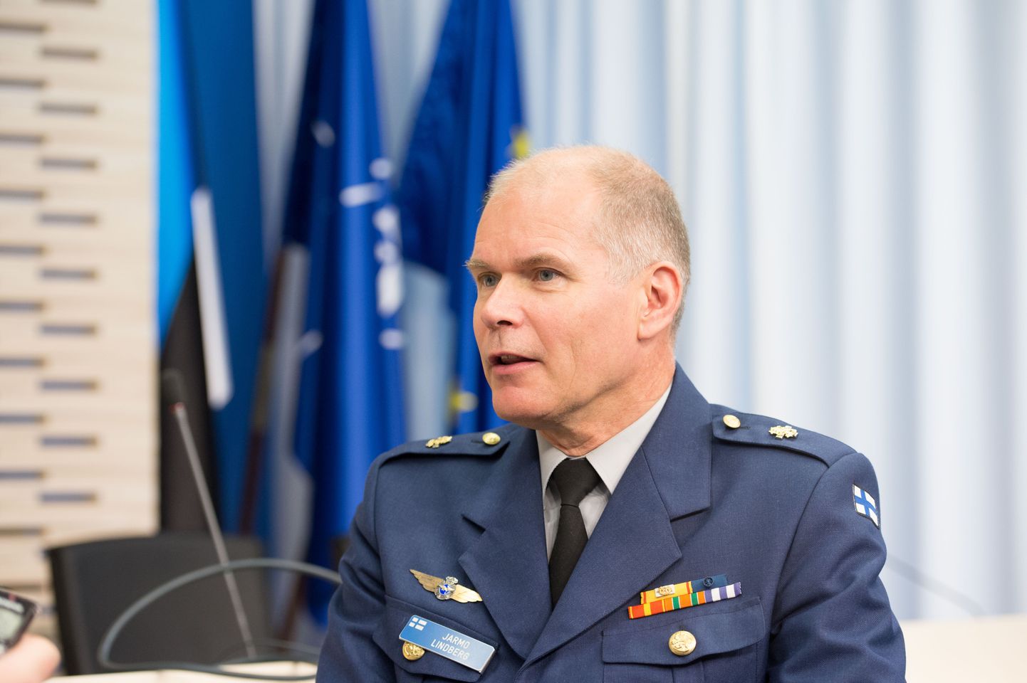 Soome kaitsejõudude ülem Jarmo Lindberg.
