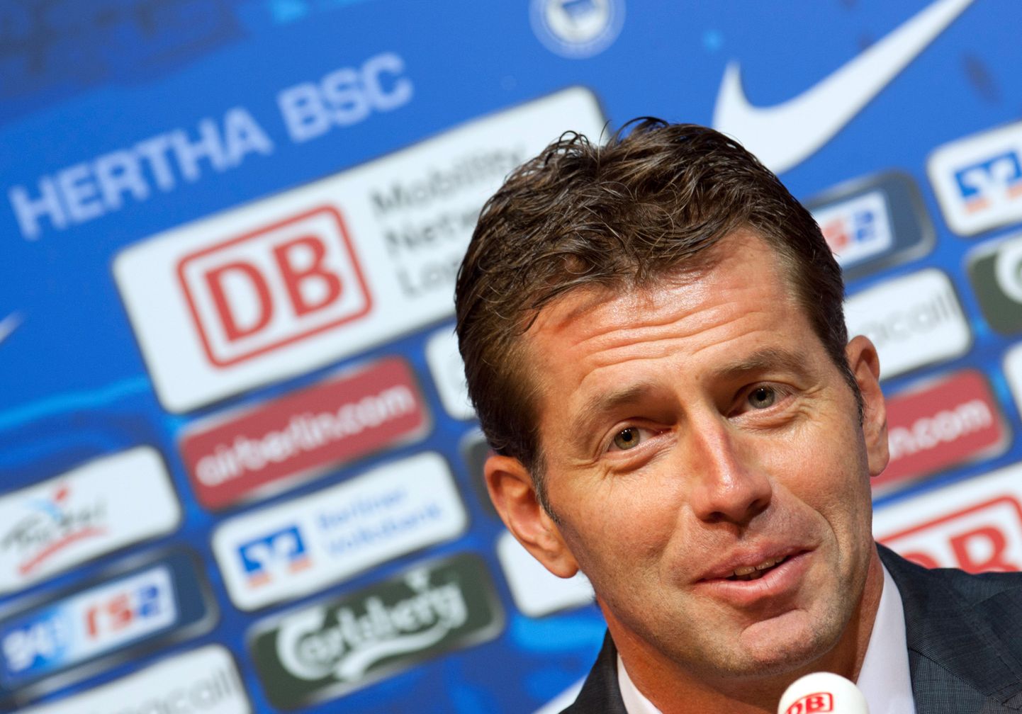 Berliini Hertha jalgpalliklubi uus peatreener Michael Skibbe.