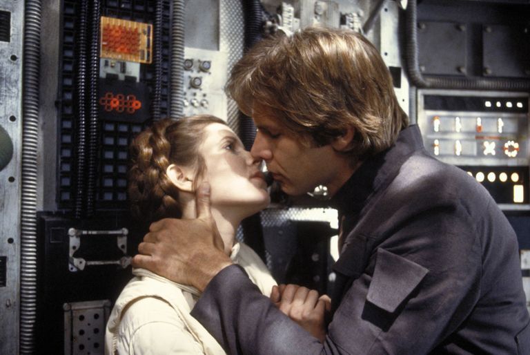 Carrie Fisher ja Harrison Ford