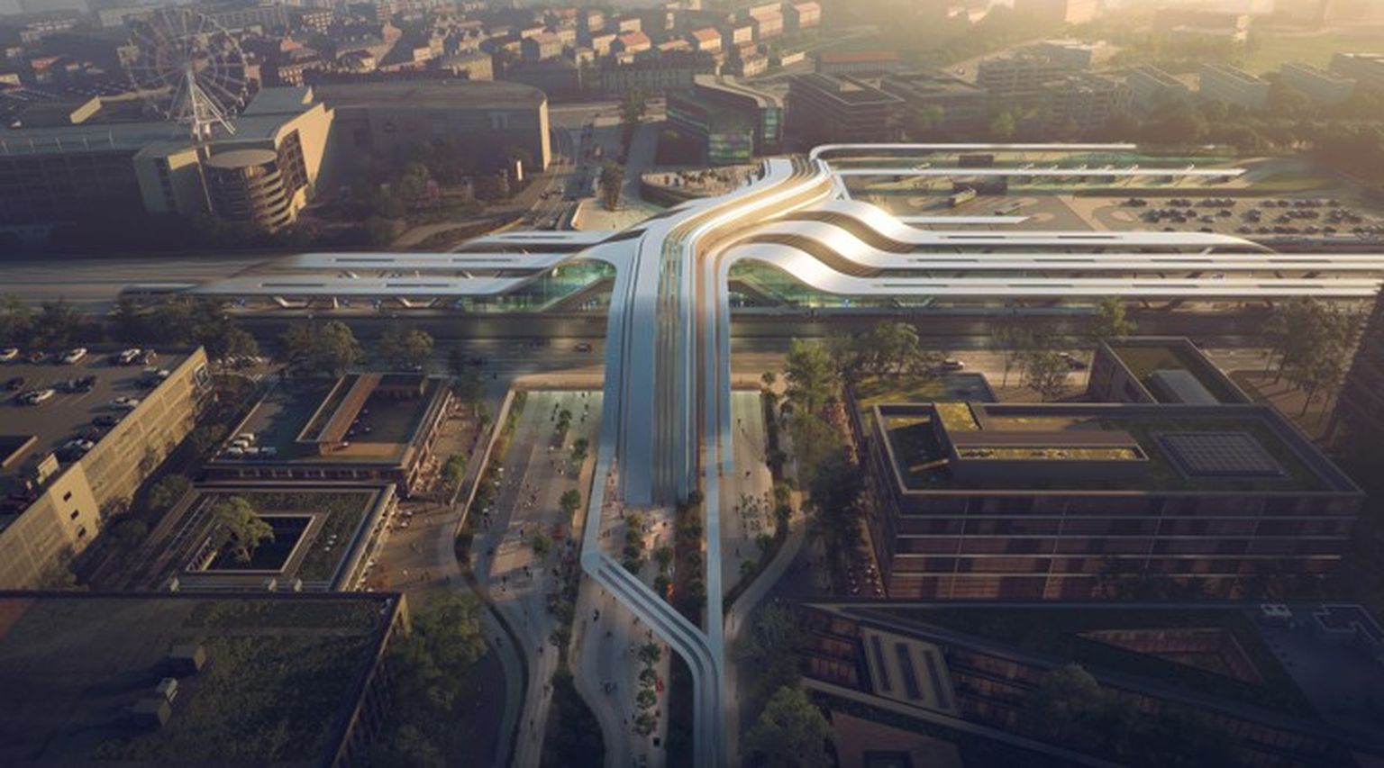 Первое место и 28 000 евро - Zaha Hadid Architects и OÜ Esplan.
