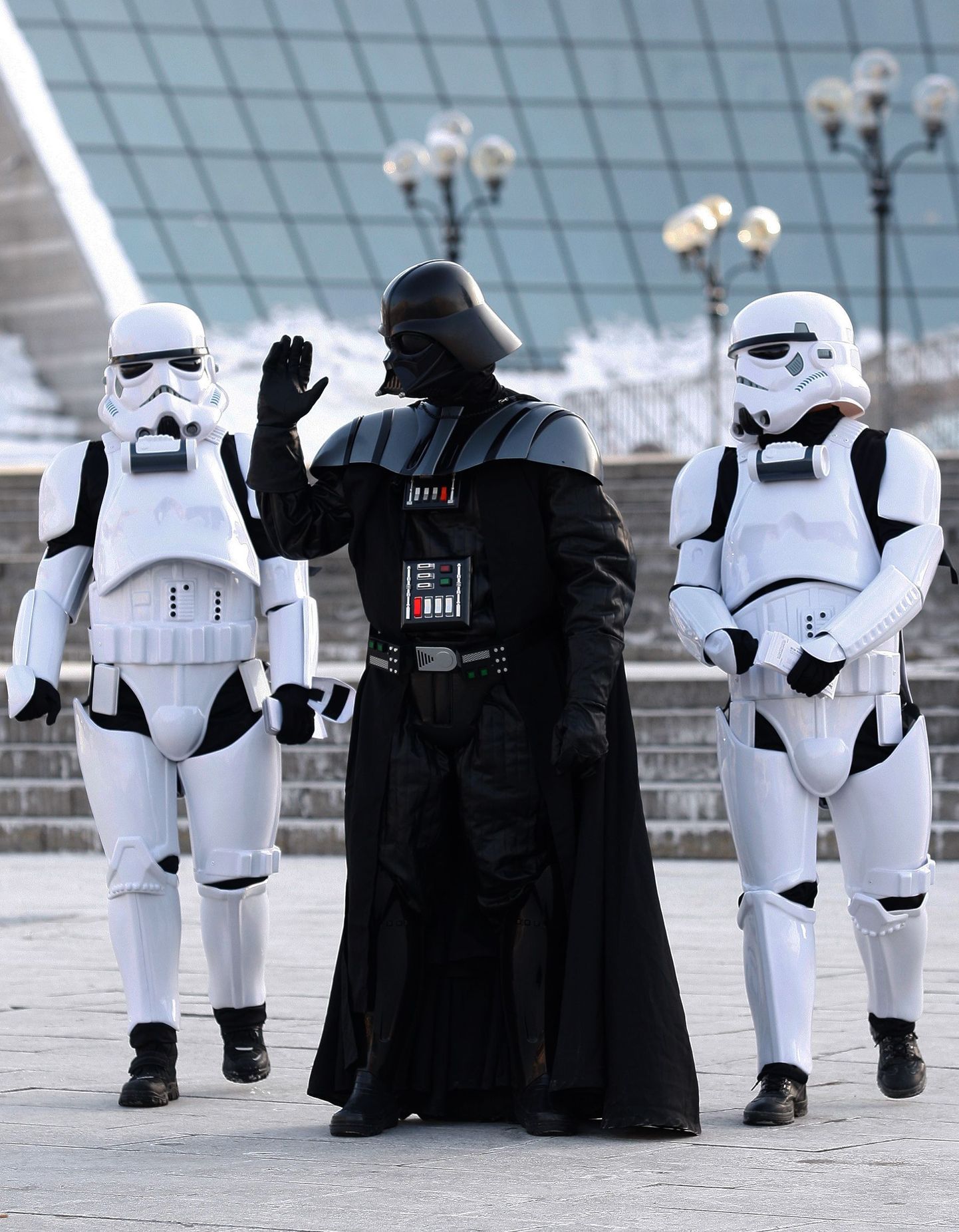 Darth Vader nõudis Ukraina justiitsministeeriumis internetipartei tunnustamist