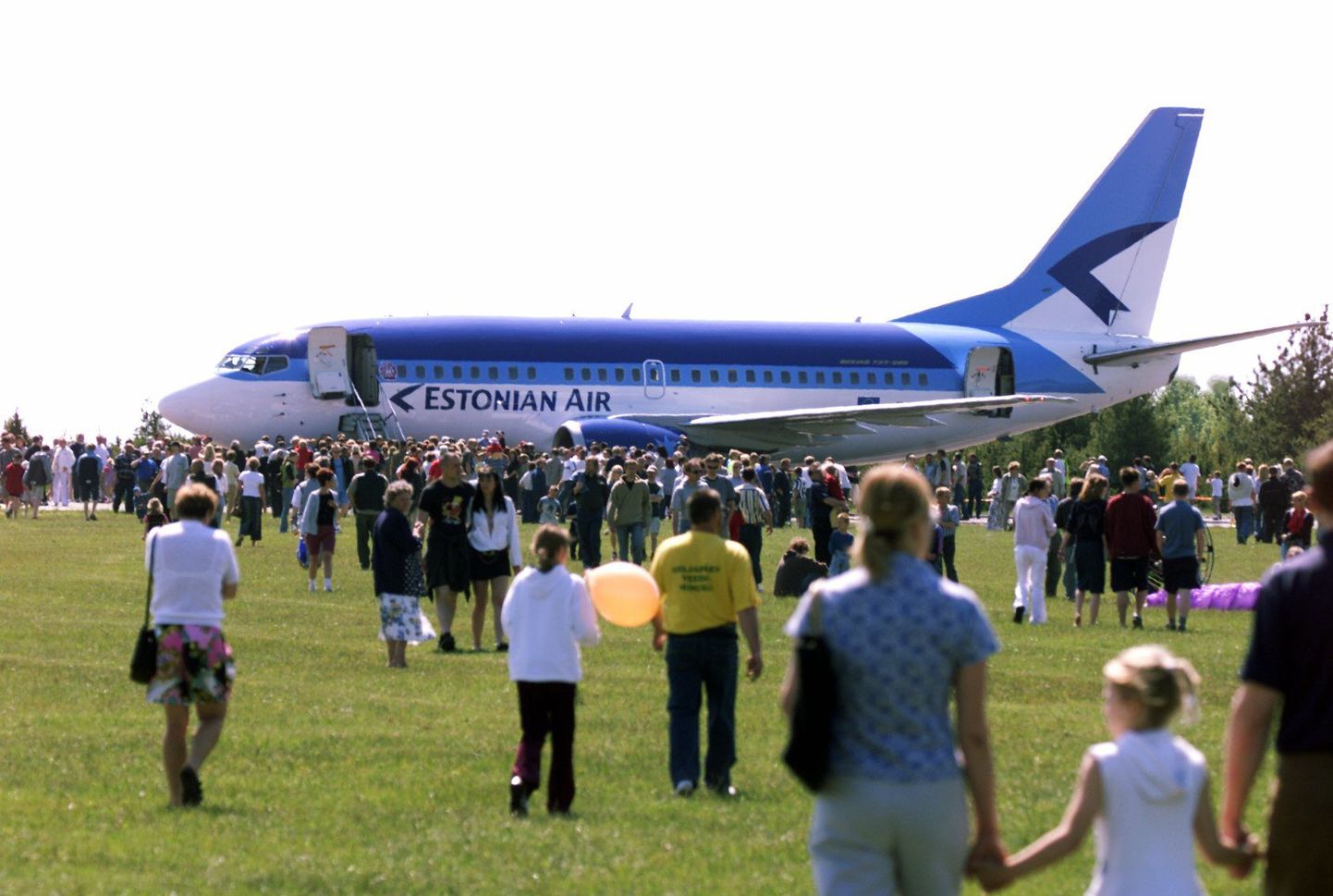 Estonian Airi lennuk Kuressaare lennupäevadel.