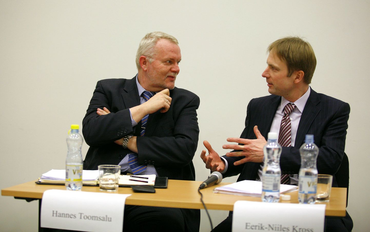 Hannes Toomsalu ja Eerik-Niiles Kross.