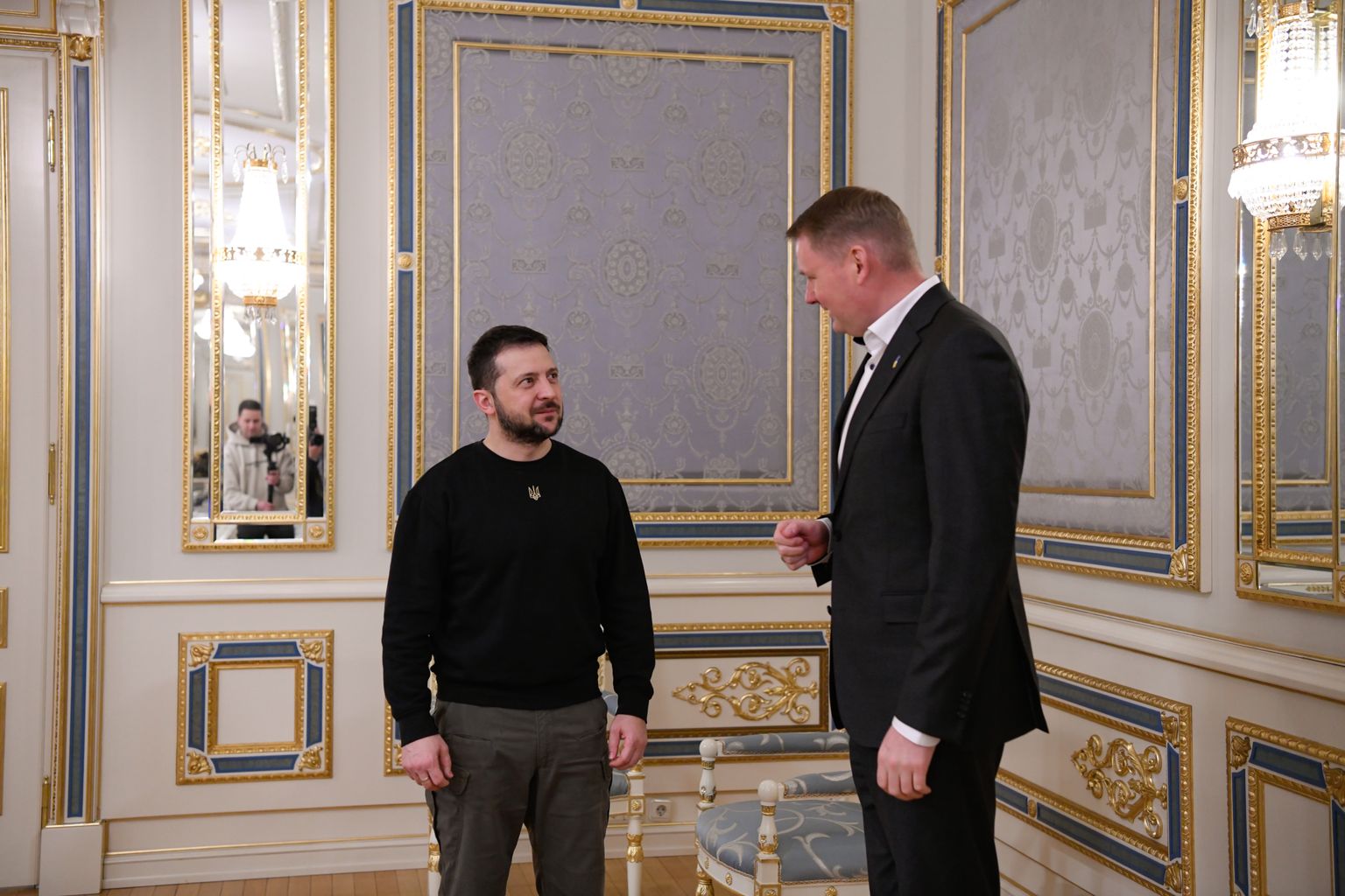 Edvarda Smiltēna vizīte Ukrainā
