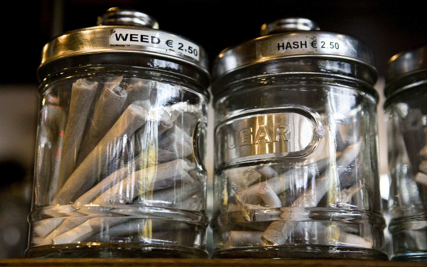 Hollandi coffee shopis müüdavad jointid ehk kanepist keeratud sigaretid.