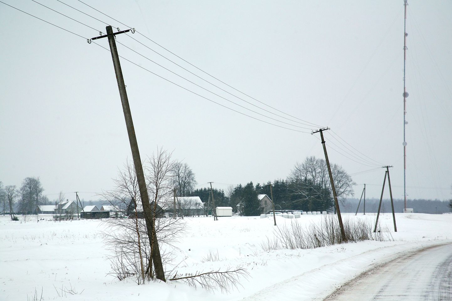 Elektripostid Pärnumaal