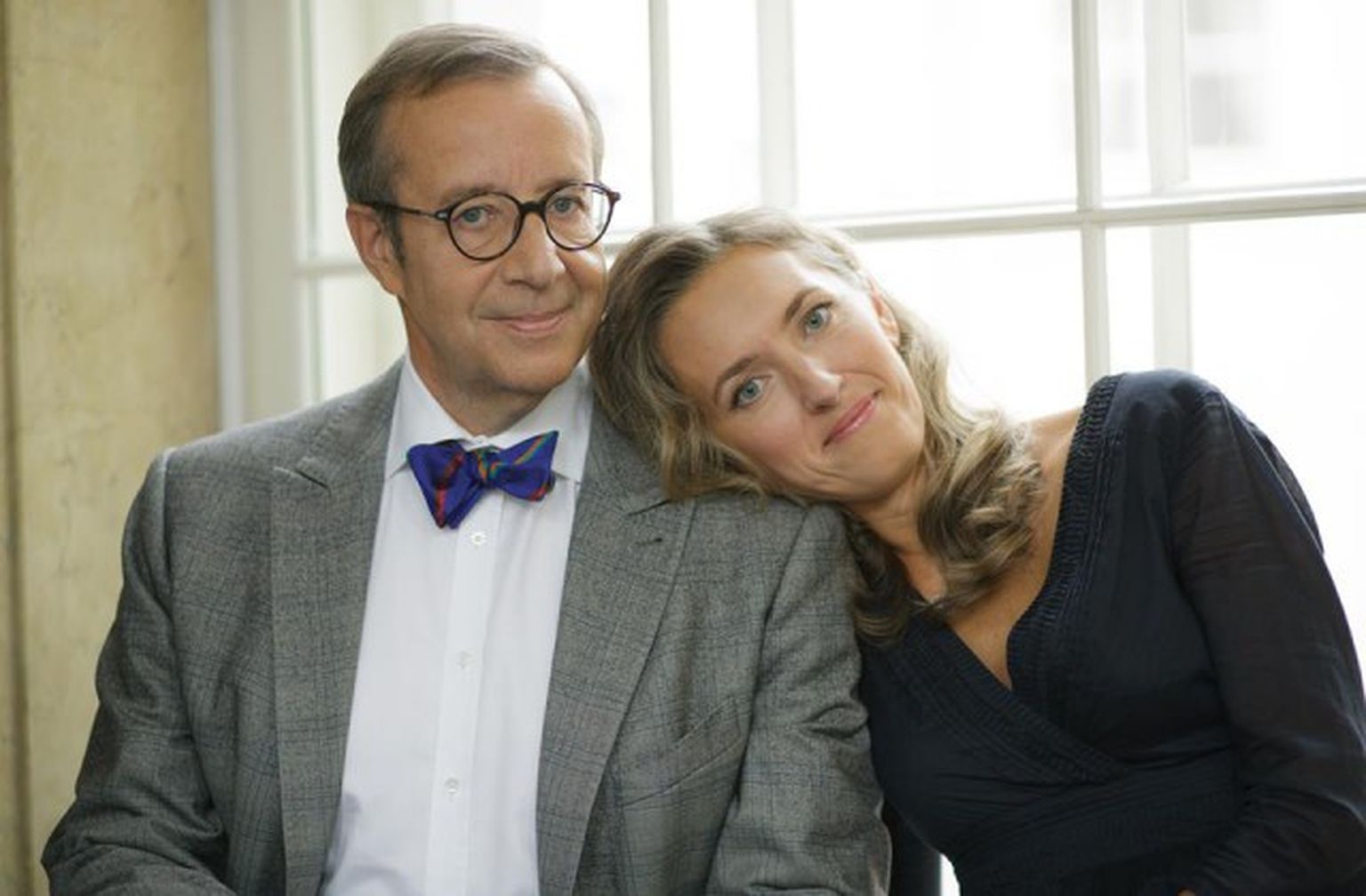 Igaunijas prezidents Tomass Hendriks Ilvess un viņa sieva Ieva Ilves