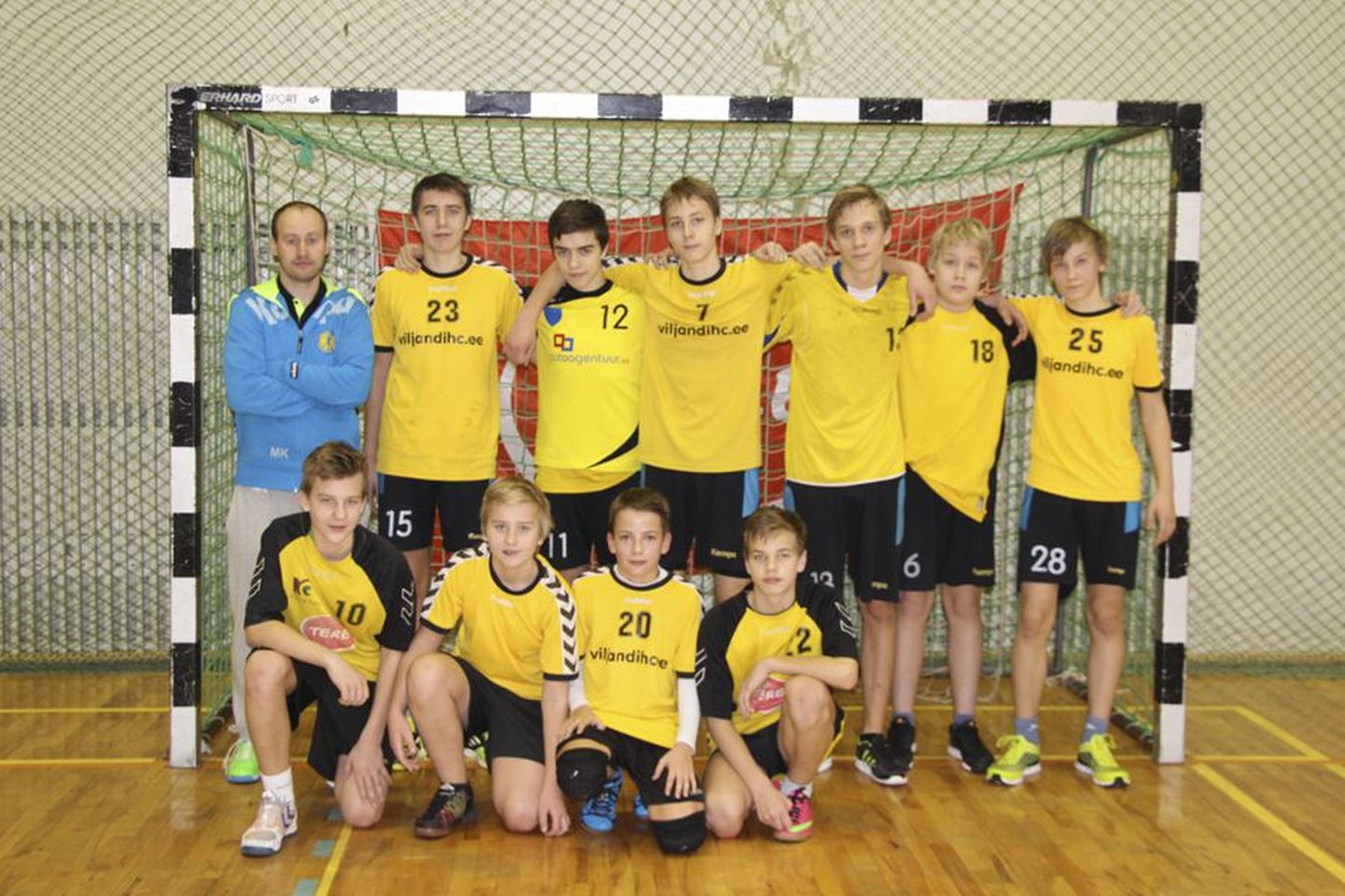 Viljandi Spordikooli C-klassi meeskond saavutas Eesti karikavõistlustel kolmanda koha.