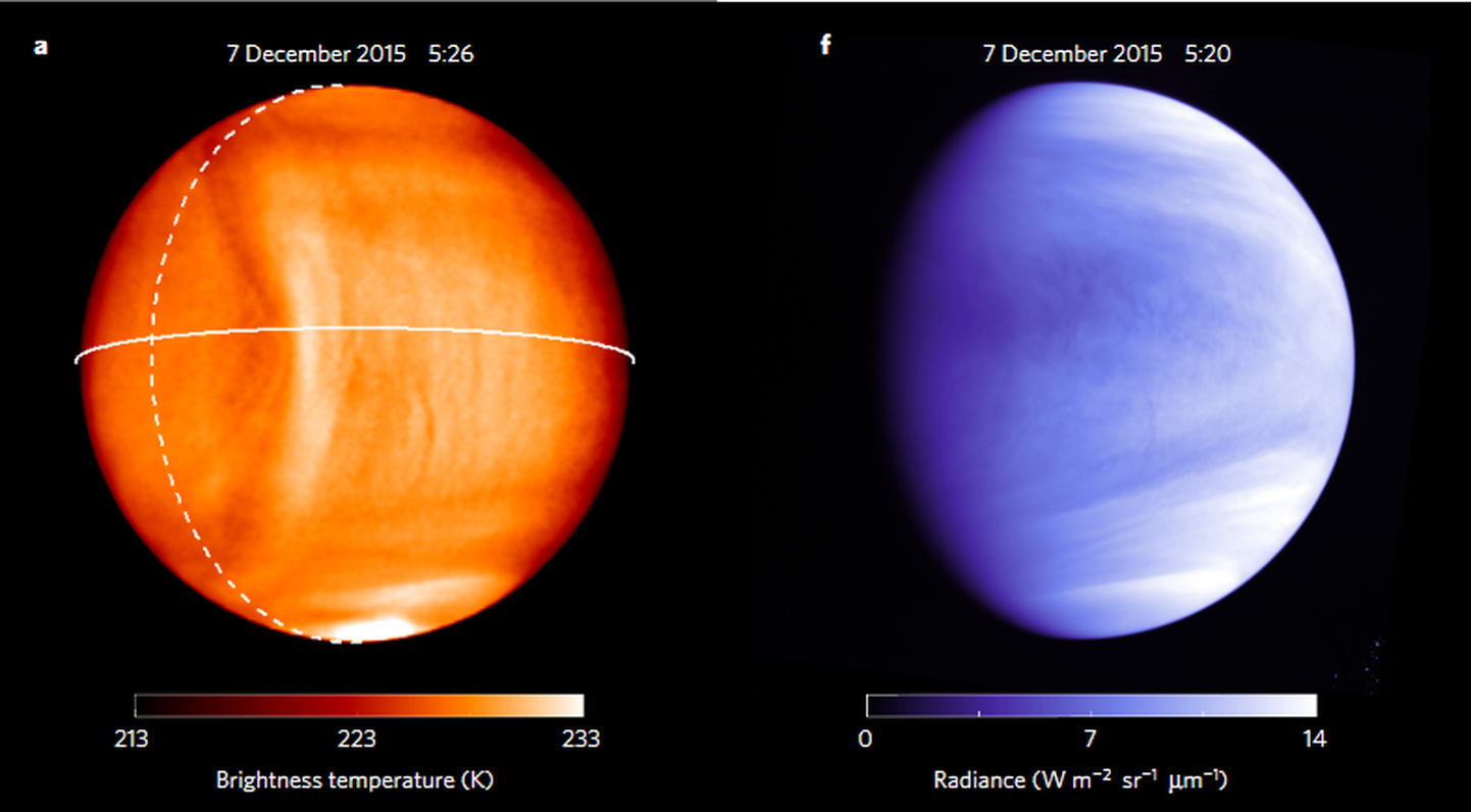 Jaapani kosmoseagentuur avastas Veenuselt tõenäoselt terve Päikesesüsteemi suurima atmosfäärilaine.