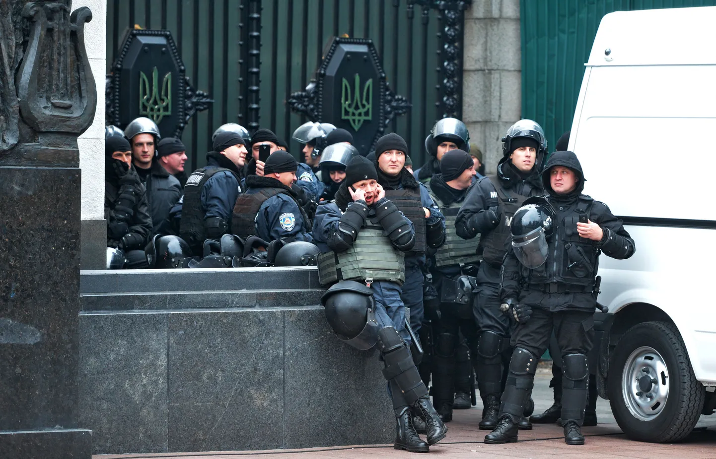Ukraina politseinikud.