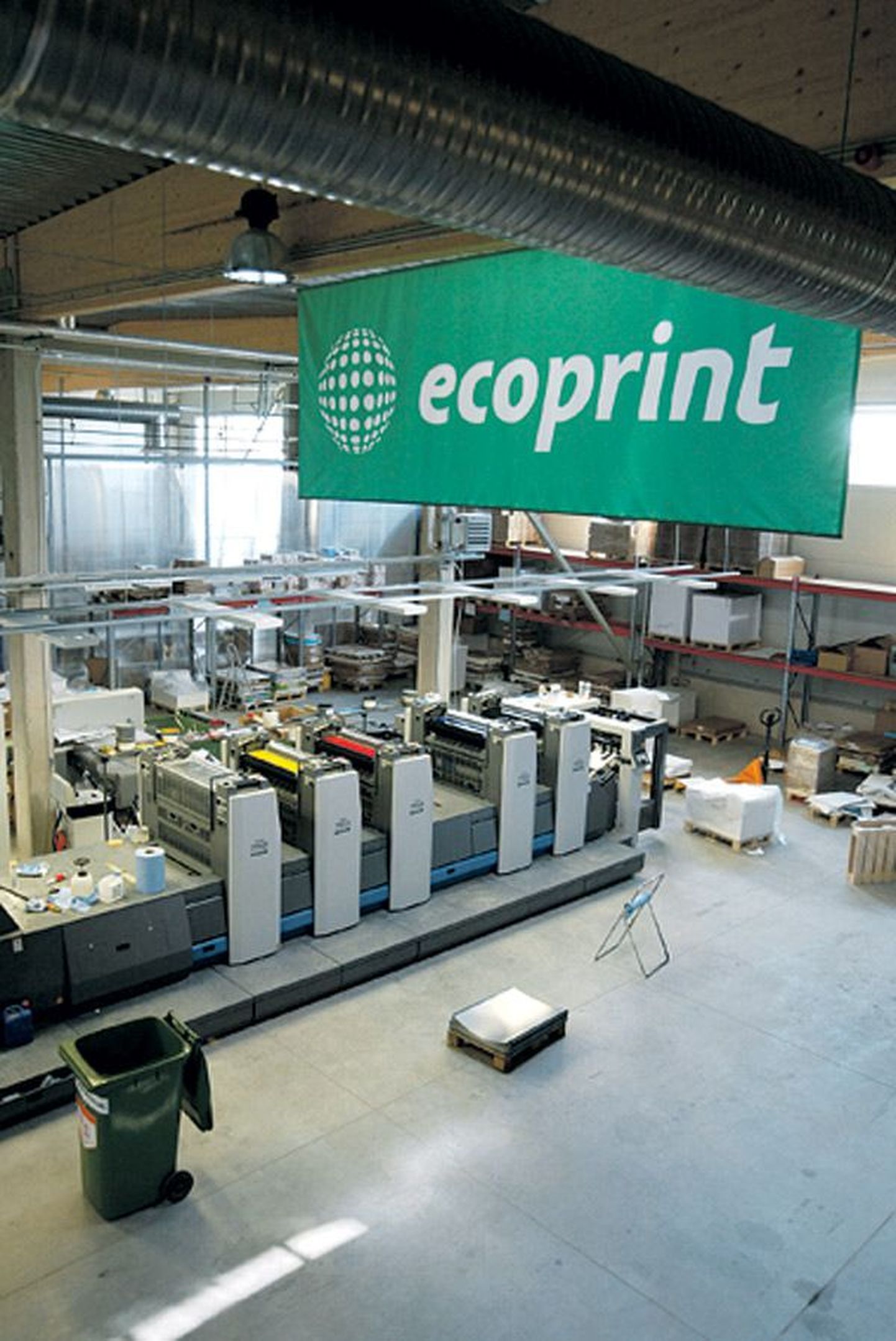 Rohelise trükiteenuse poolest tuntud Ecoprint kasutab näiteks ainult looduslikku trükivärvi.