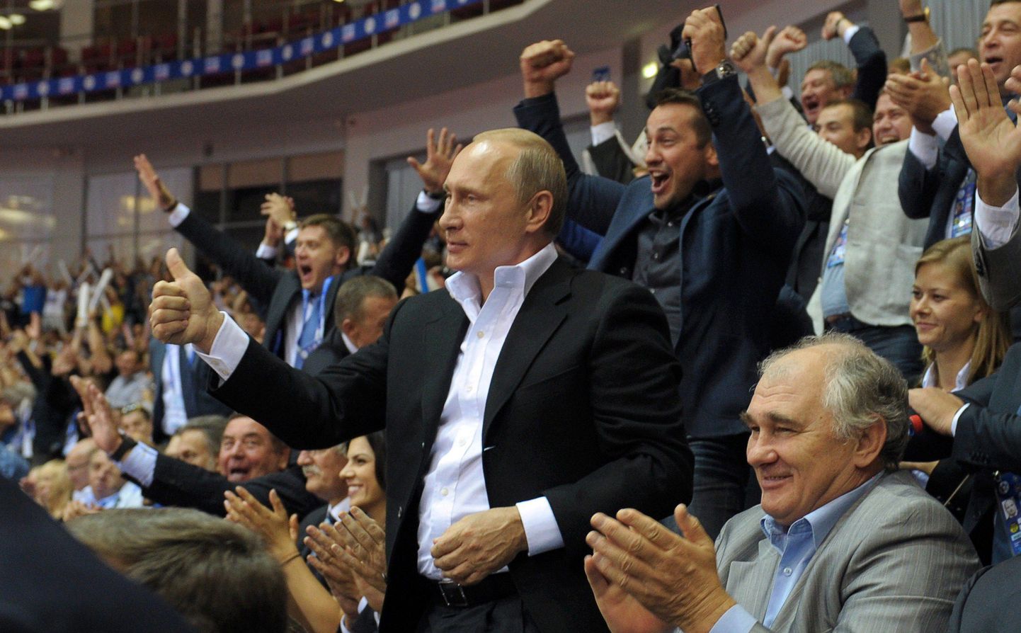 Vene president Vladimir Putin 31. augustil Tšeljabinskis toimunud judo  MM-võistlustel.