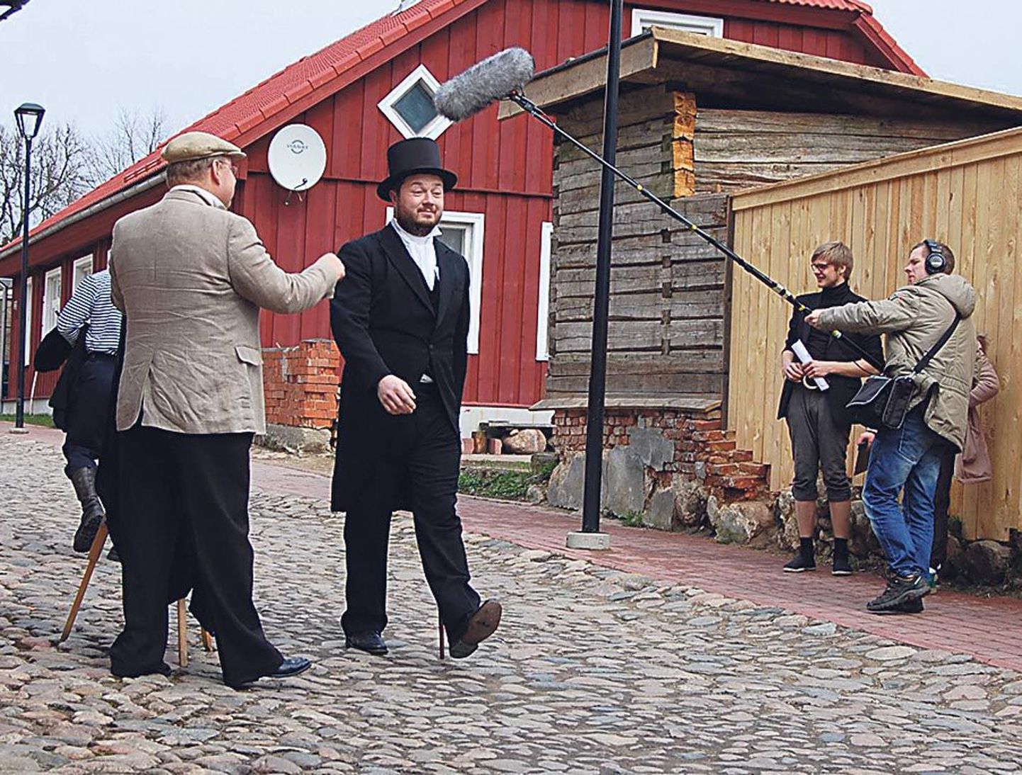 Filmi “Kuldne varjund” ajaloolised osad filmiti Viljandis.