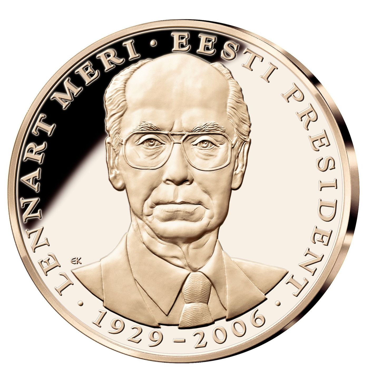 Lennart Meri mälestusmünt.