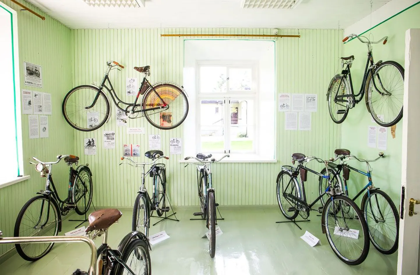 В музее представлено 37 велосипедов, в будущем экспозиция увеличится.