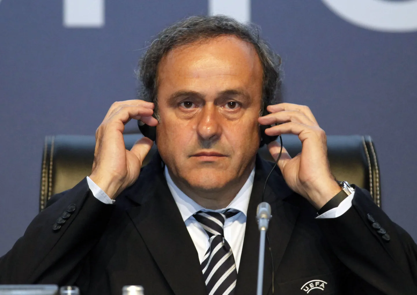 Президент УЕФА Мишель Платини.