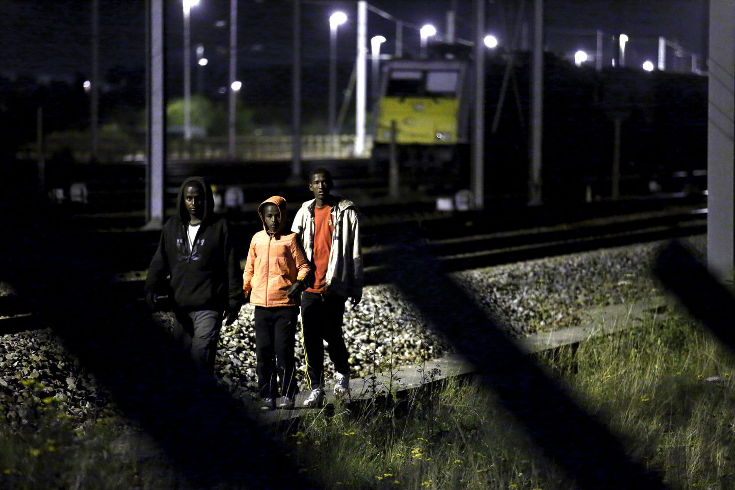 Migrandid Calais's eile.