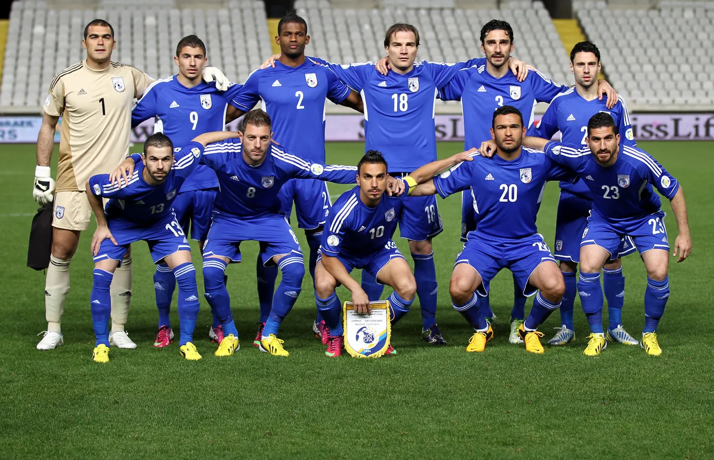 Küprose jalgpallikoondis.