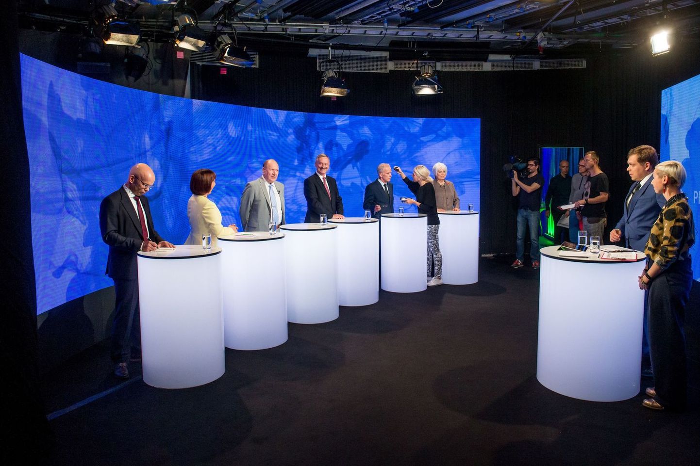 Предвыборные дебаты кандидатов в президенты.