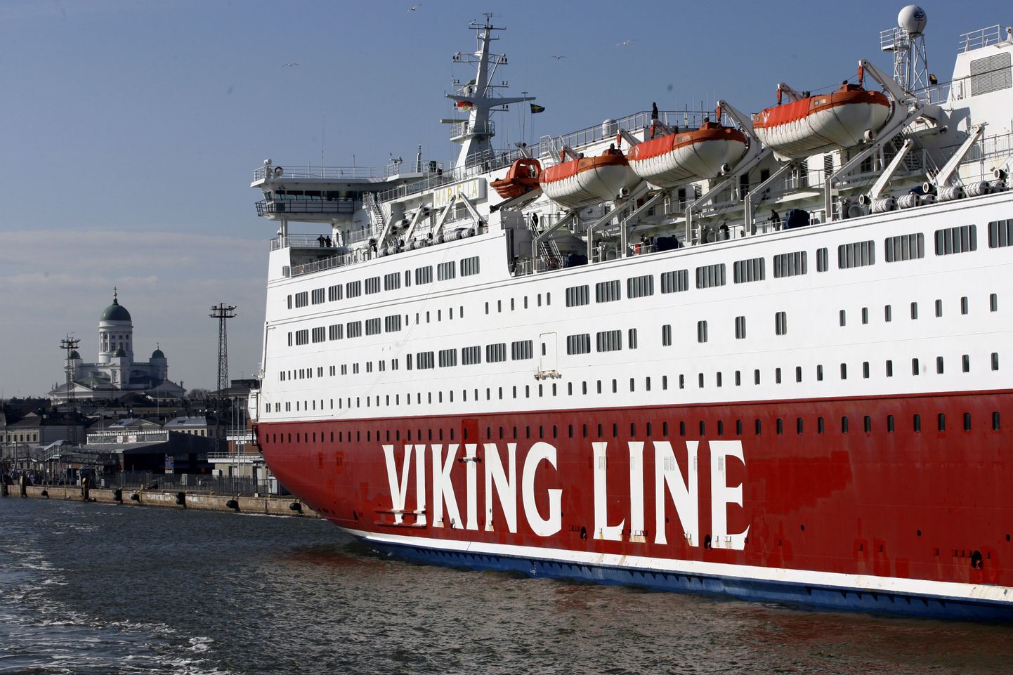 Viking Line'i Mariella Helsingi sadamas.