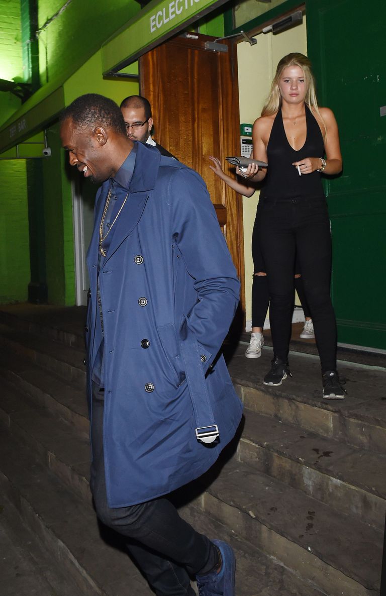 Usain Bolt lahkumas Londoni ööklubist / Scanpix