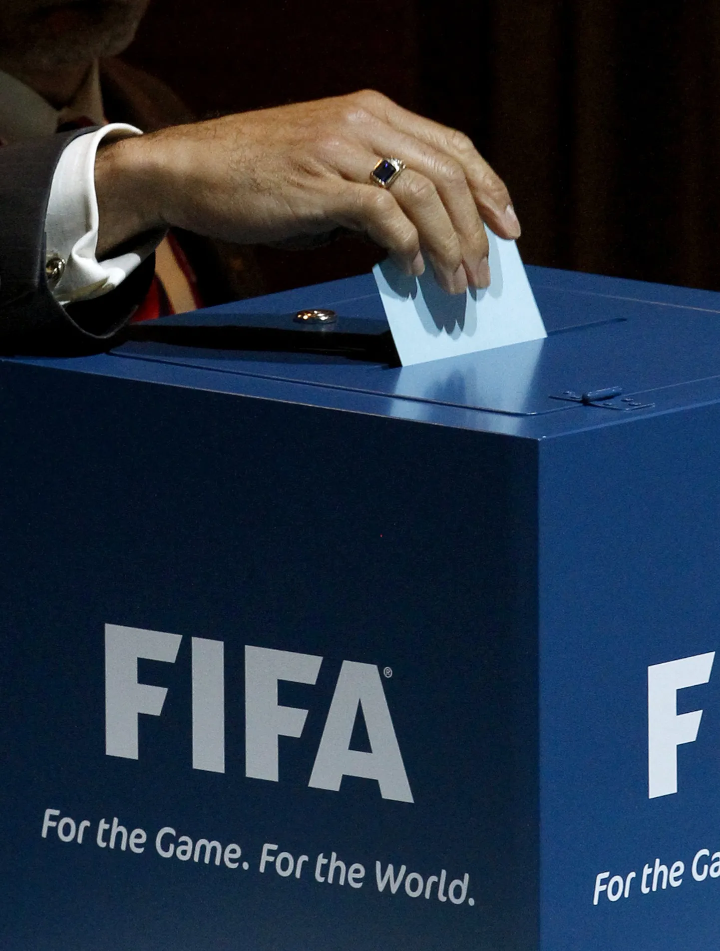 Голосование в ФИФА (иллюстративный снимок).