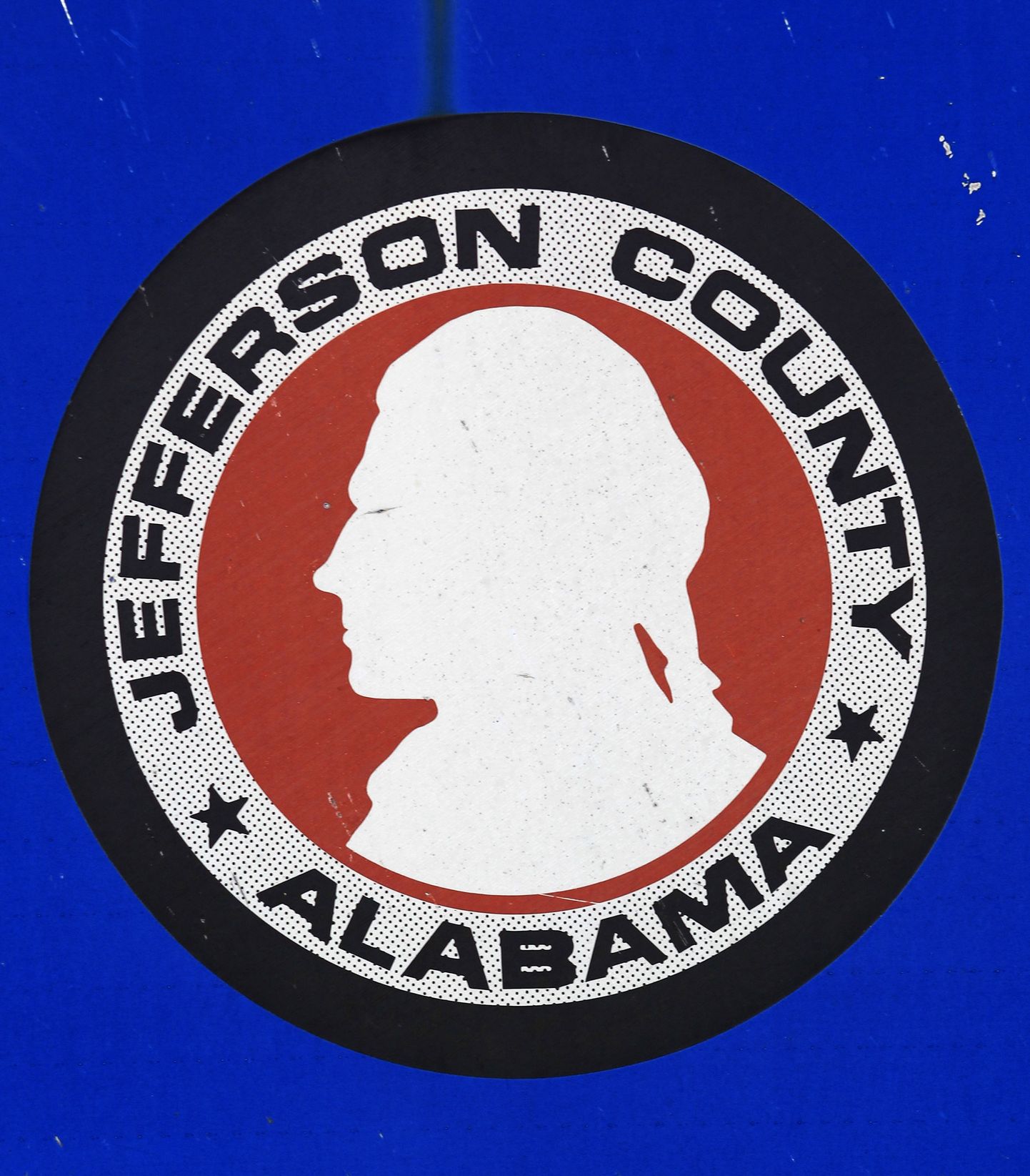 Alabama osariigi Jeffersoni maakonna vapp