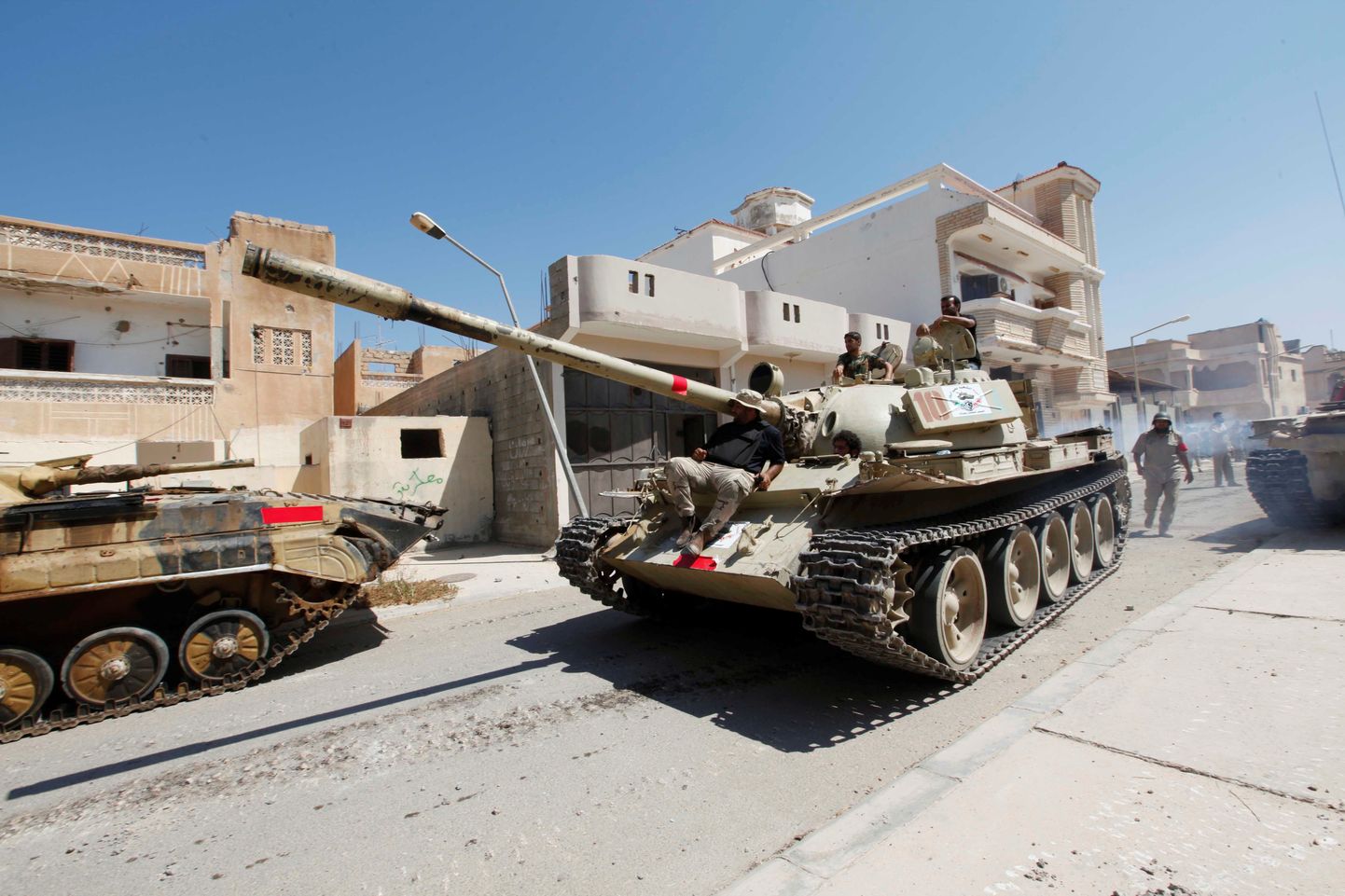 Liibüa väed Sirtes.