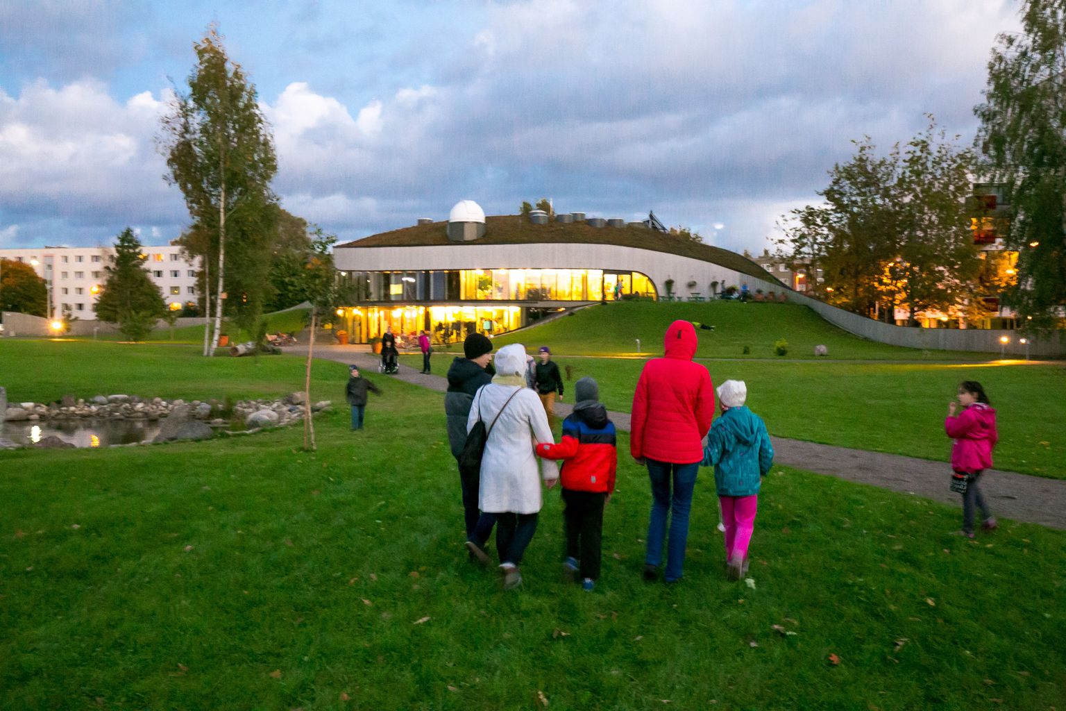 Pärnu Pernova loodusmaja.