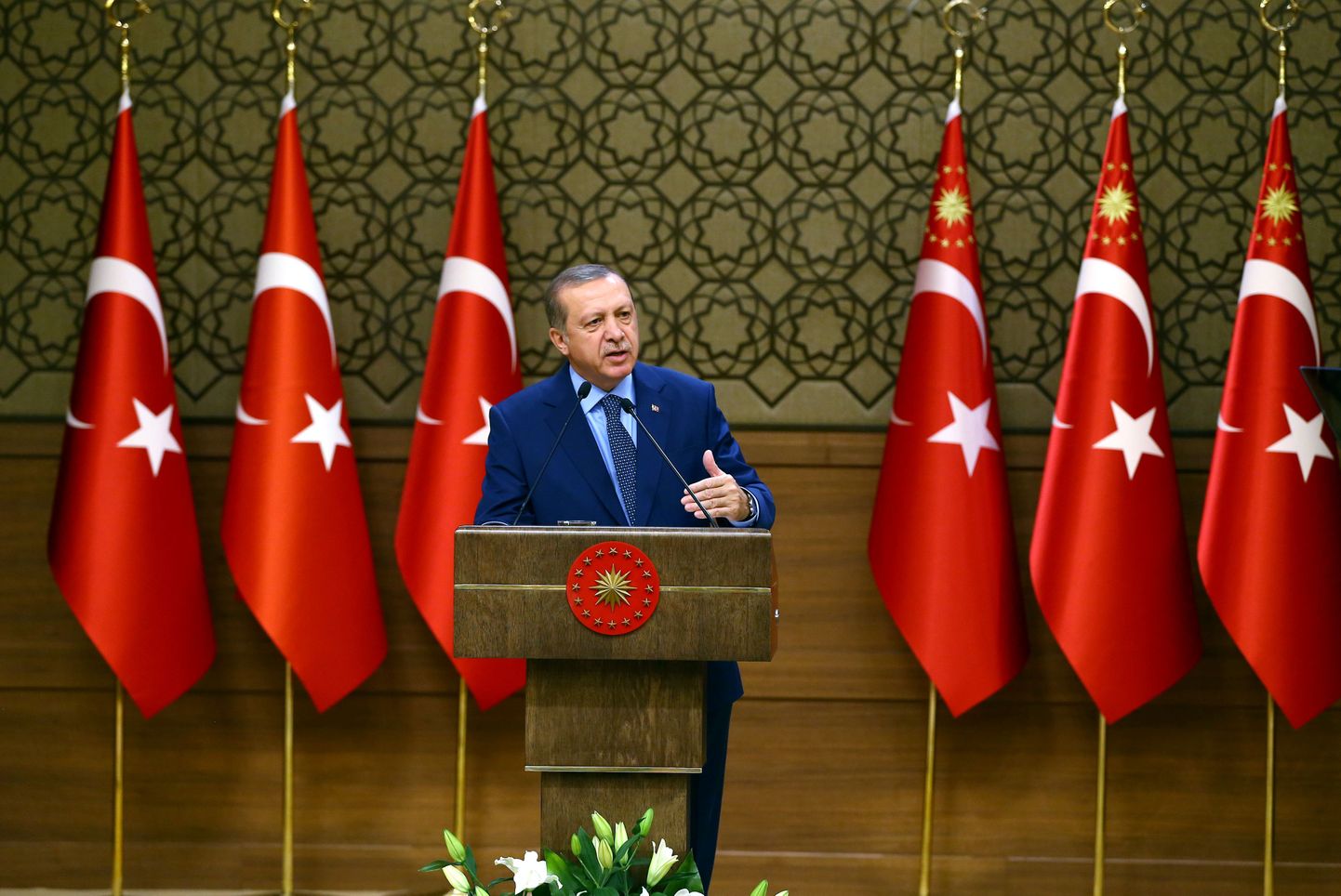 Türgi presidendi Recep Tayyip Erdoğan.