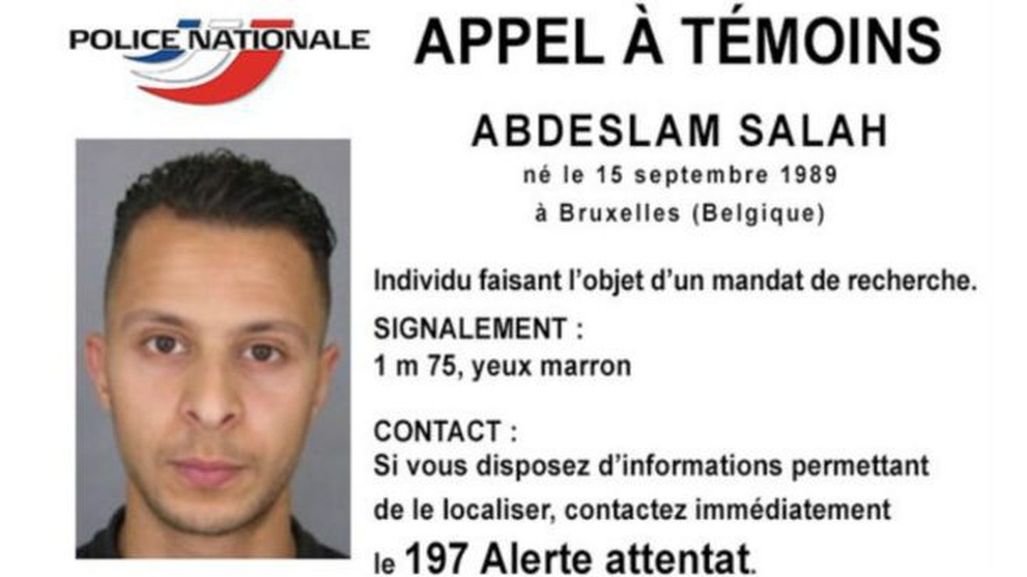 Французские власти объявили в розыск 26-летнего Абдеслама Салаха.