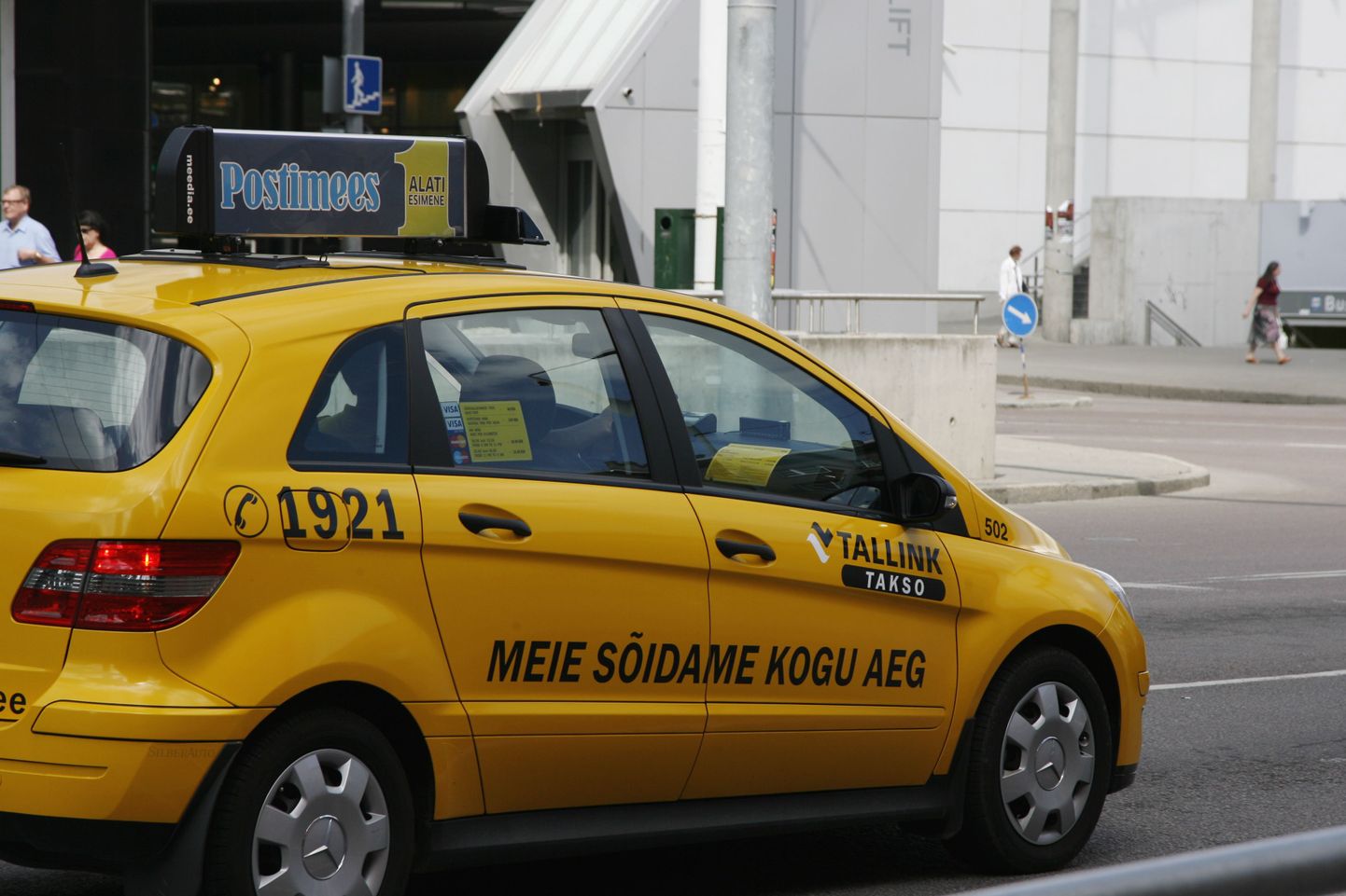 Üks Tallinki taksodest.